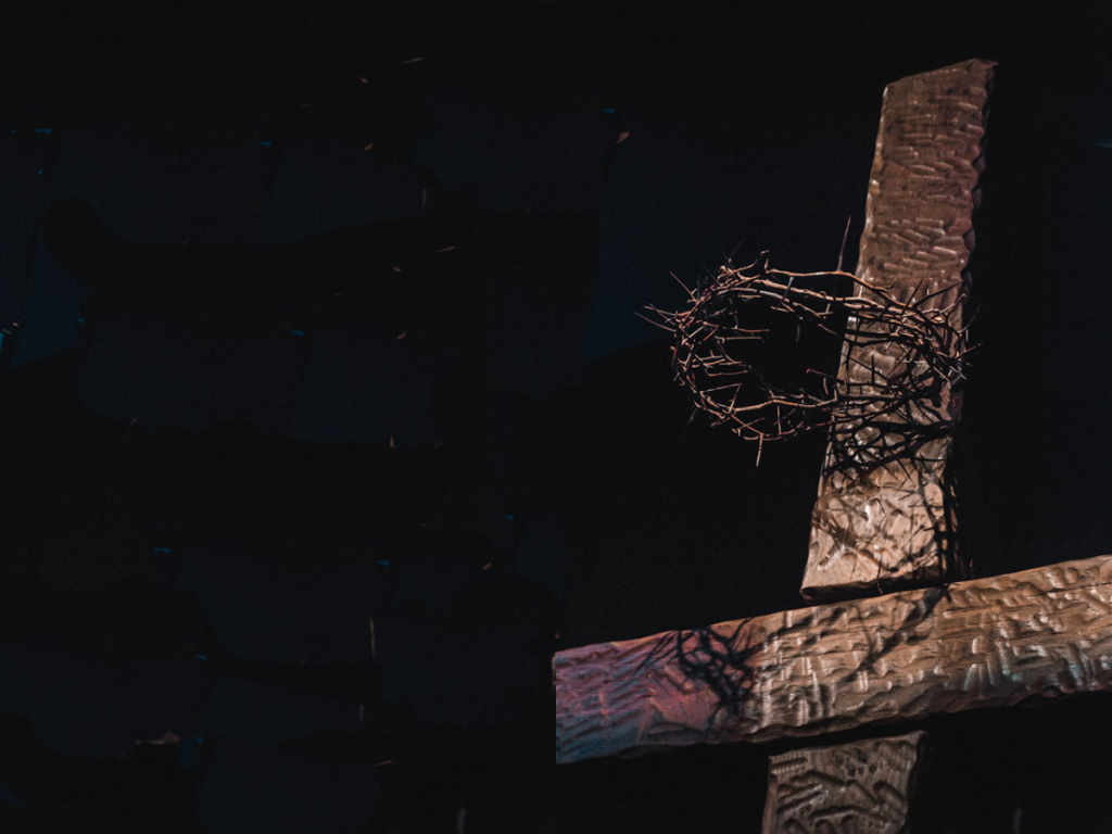 1:00 pm Reflections
7:30 pm The Crucifixion