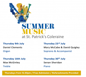 Summer Music at St Patrick's